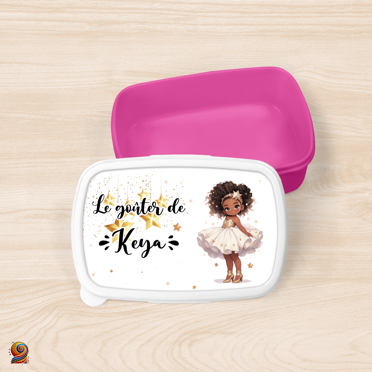 Boîte à gouter "Petite Princesse" - Twende Art