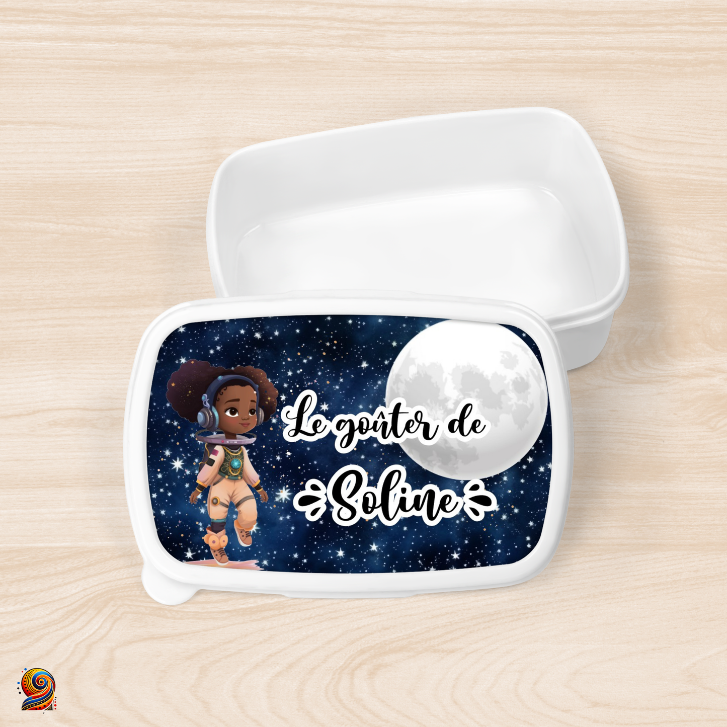 Boîte à gouter "Astronaute" - Twende Art