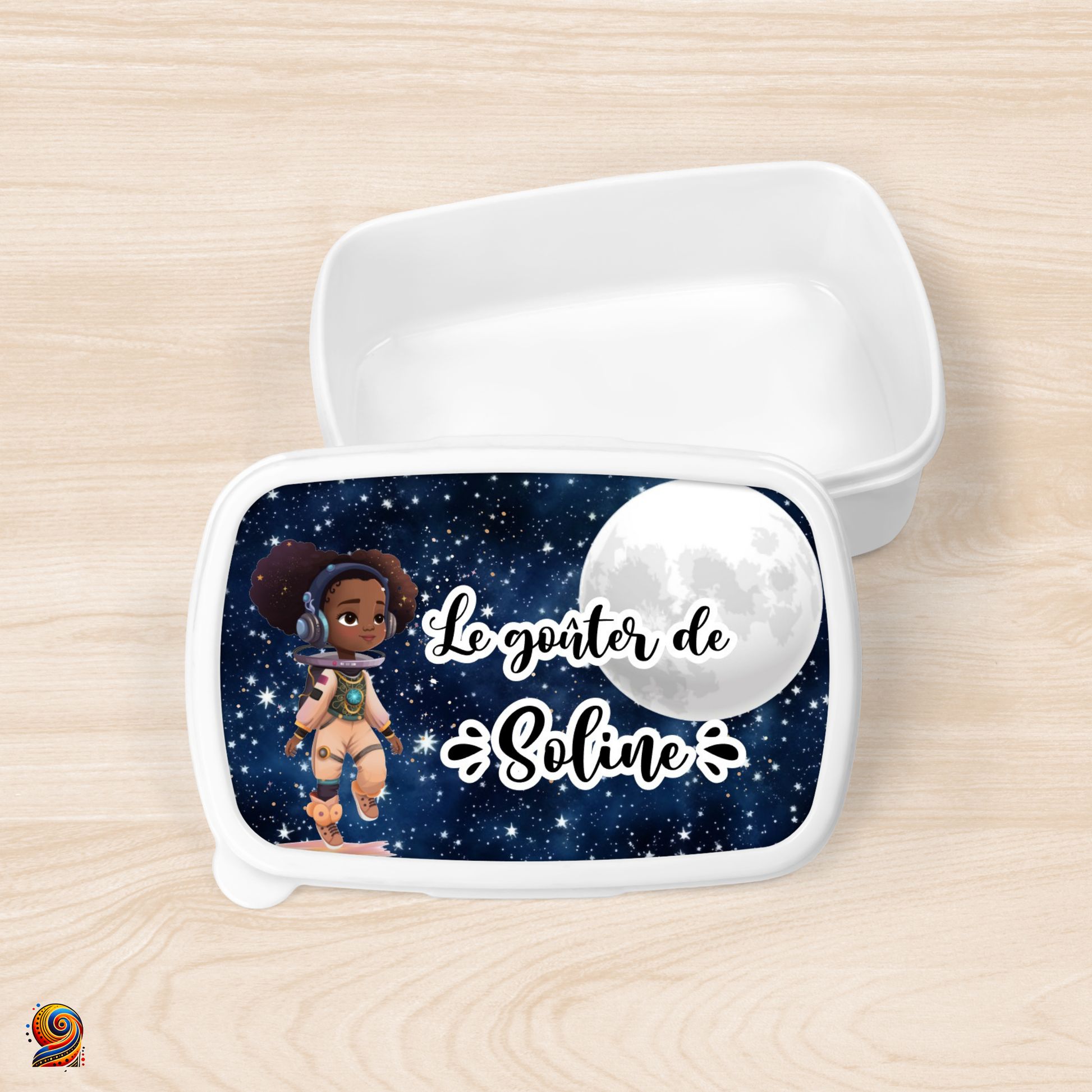 Boîte à gouter "Astronaute" - Twende Art