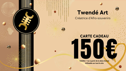 Carte cadeau Gold Twendé Art - Twende Art
