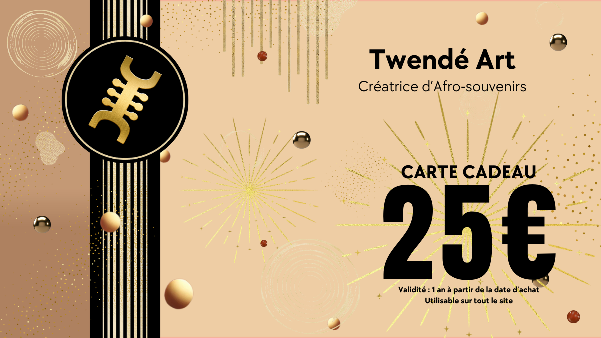 E-carte cadeau Twendé Art - Twende Art