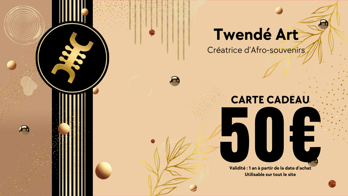 E-carte cadeau Twendé Art - Twende Art