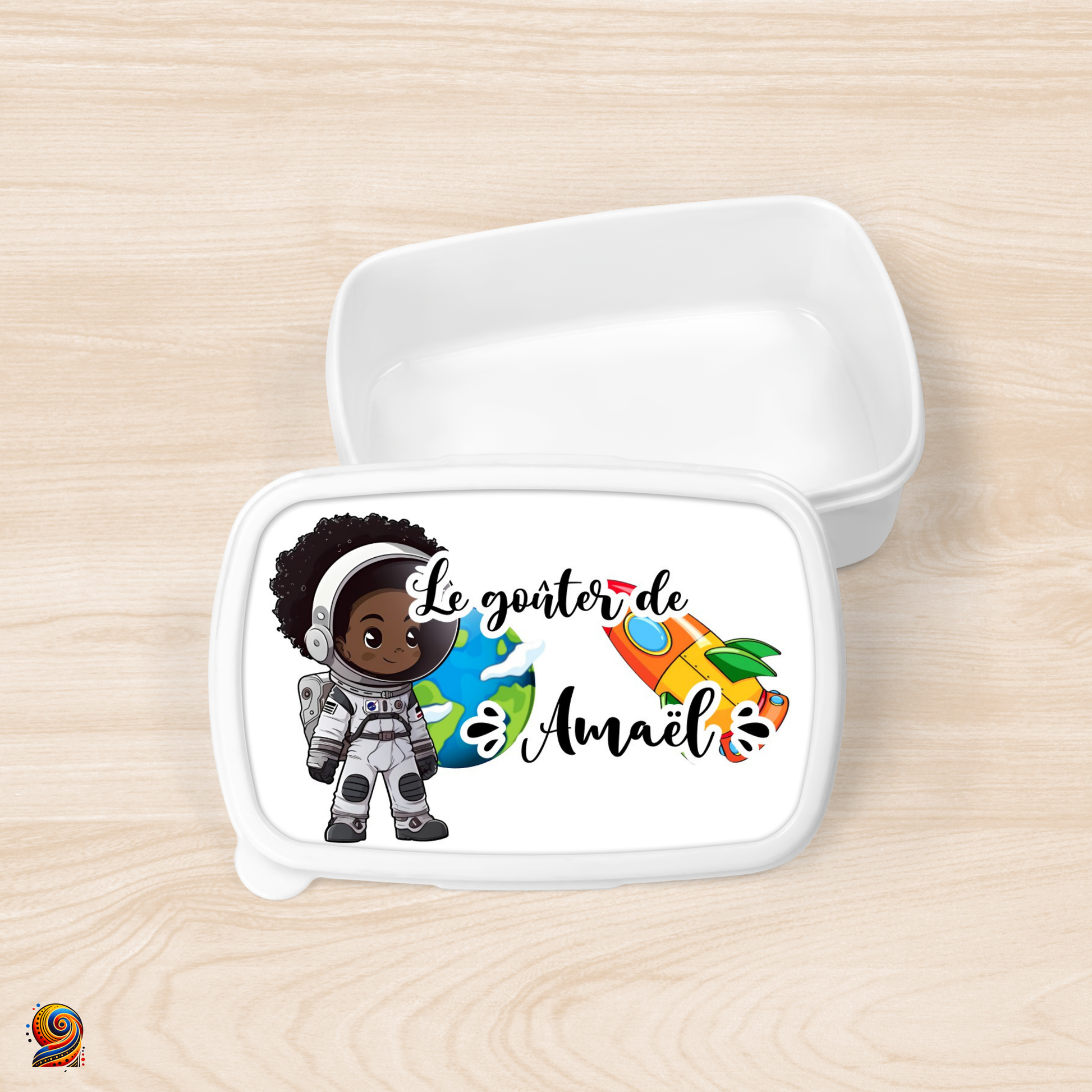 Boîte à gouter "Petit Cosmonaute" - Twende Art