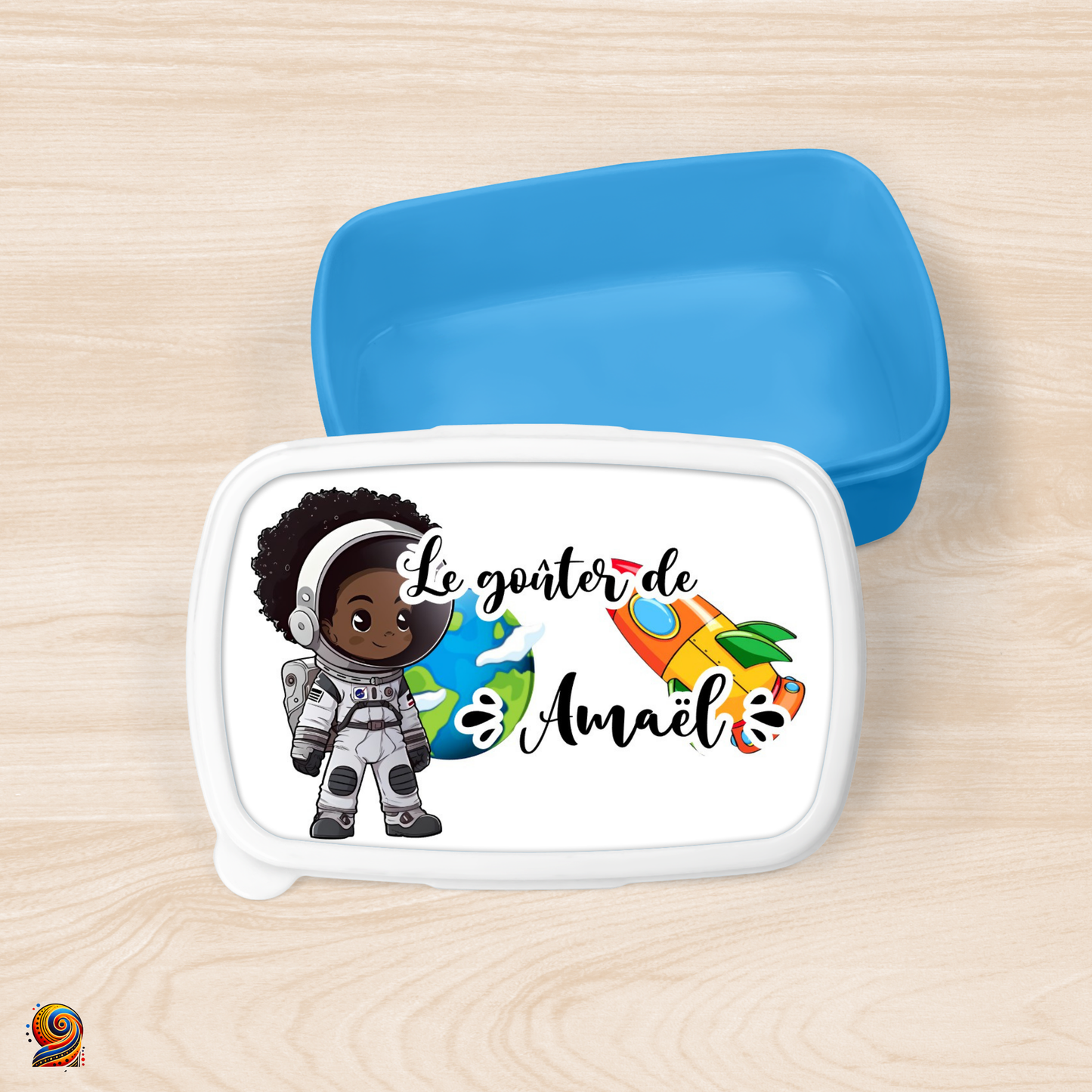 Boîte à gouter "Petit Cosmonaute" - Twende Art