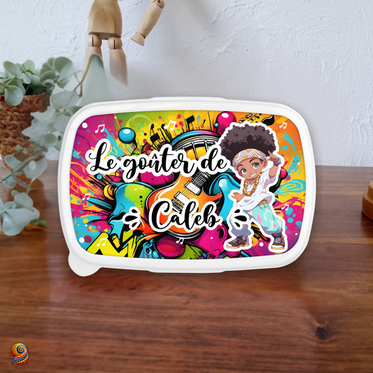 Boîte à gouter "Danseur hip-hop" - Twende Art