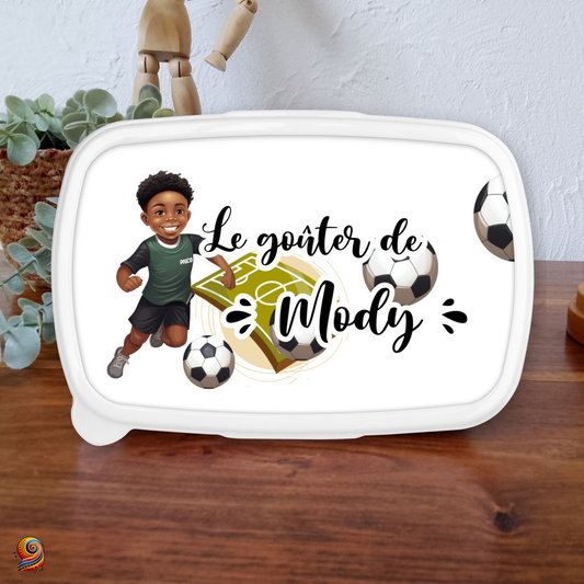 Boîte à gouter "Petit Footballer" - Twende Art