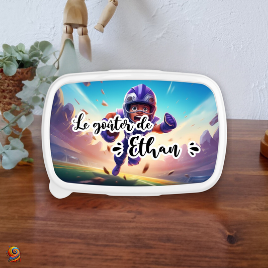 Boîte à gouter "Footballer americain" - Twende Art