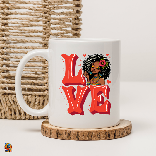 Mug afro Loveline - Twende Art