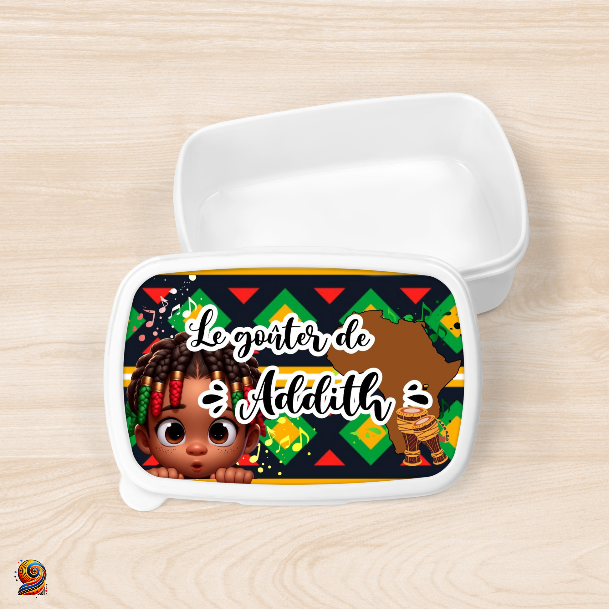 Boîte à gouter rasta-kids - Twende Art
