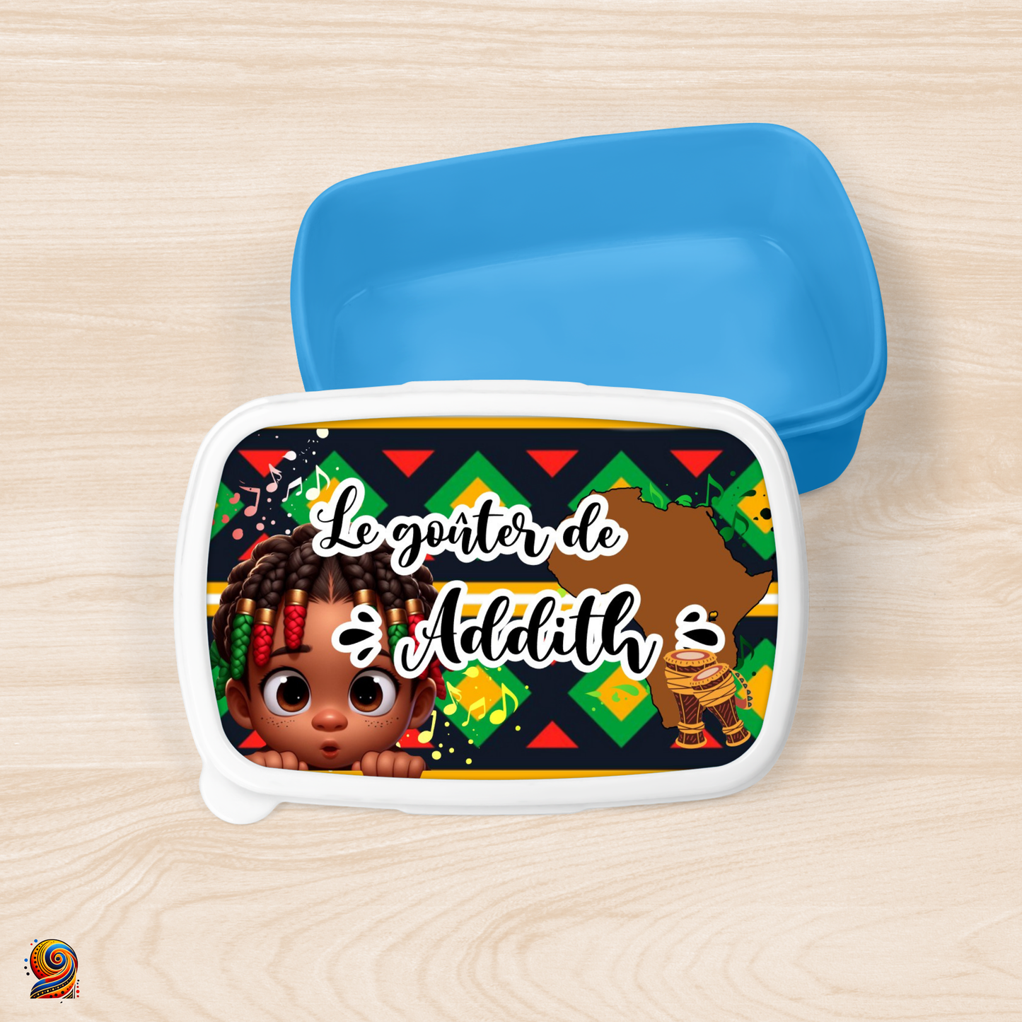 Boîte à gouter rasta-kids - Twende Art