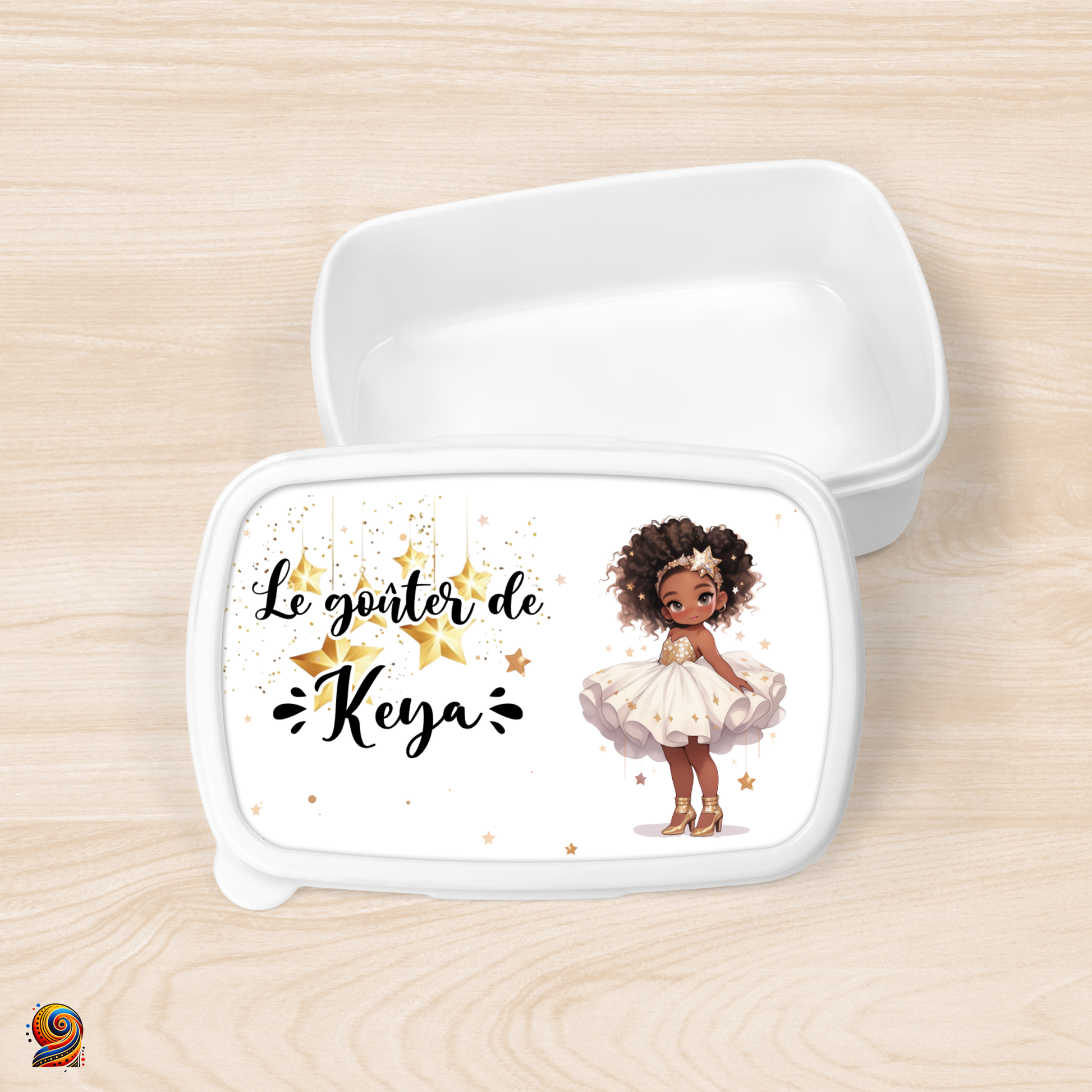 Boîte à gouter "Petite Princesse" - Twende Art