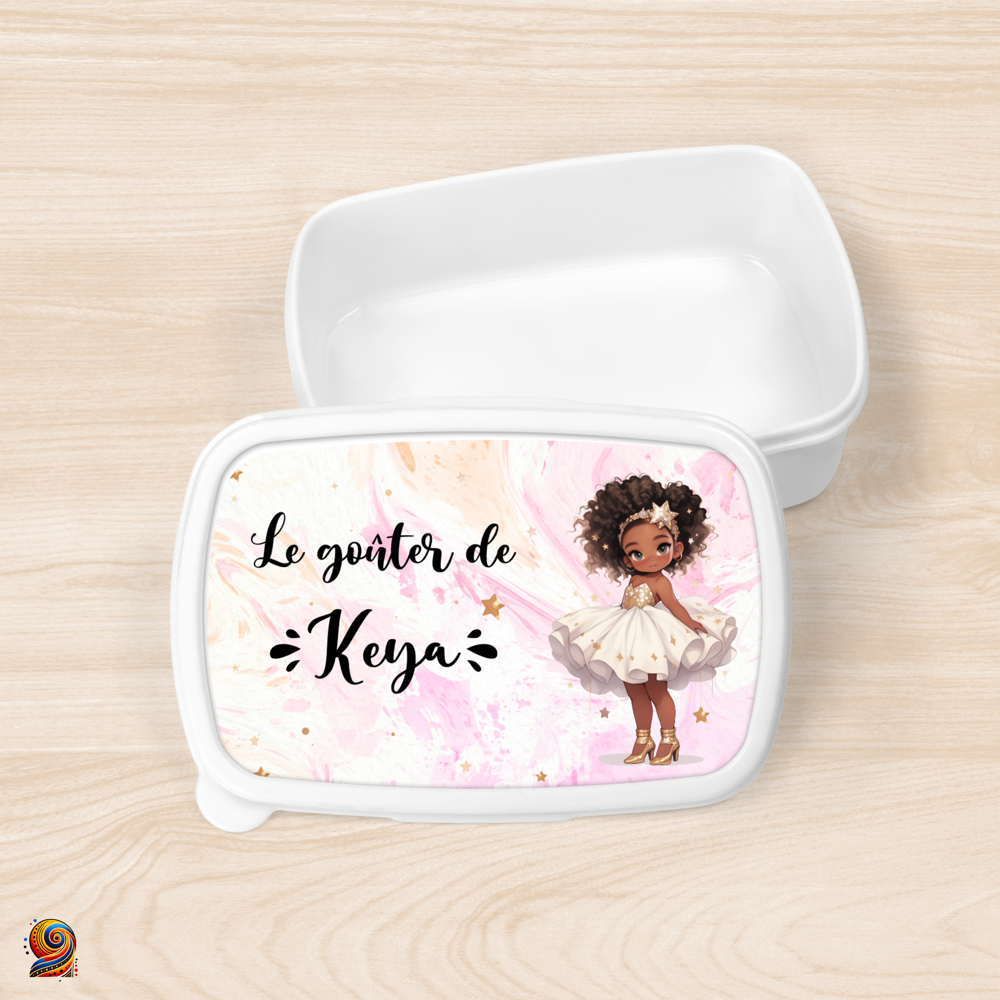 Boîte à gouter "Princesse" - Twende Art