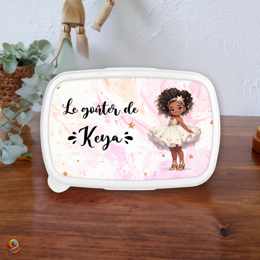 Boîte à gouter "Princesse" - Twende Art