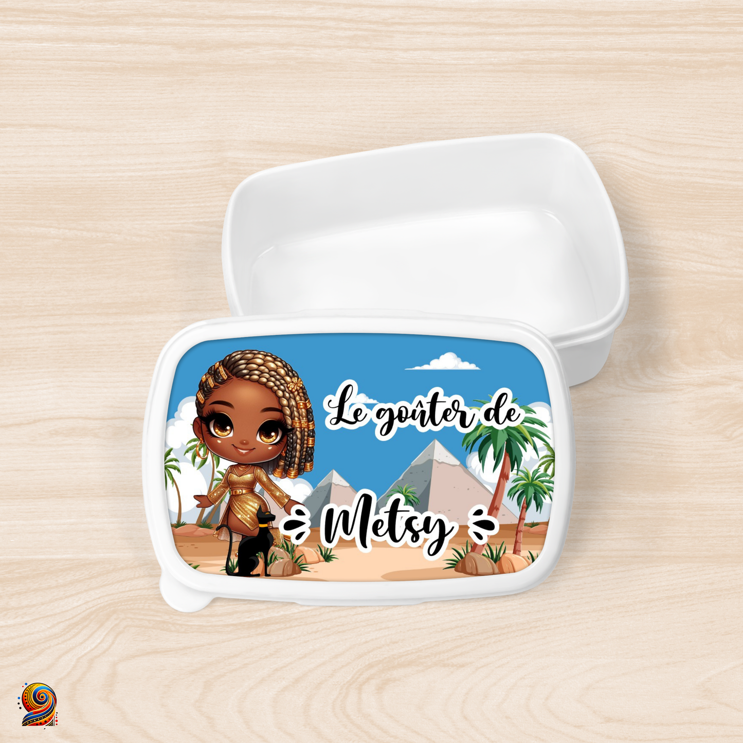 Boîte à gouter "Reine Egyptienne" - Twende Art