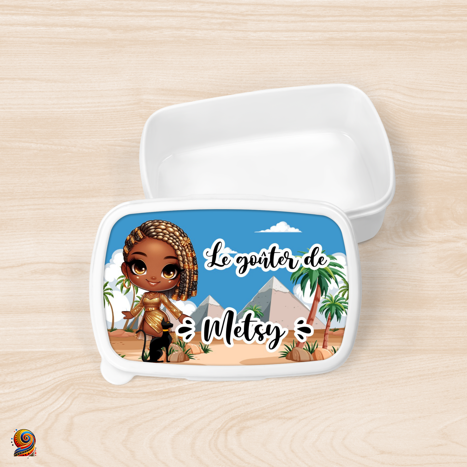 Boîte à gouter "Reine Egyptienne" - Twende Art