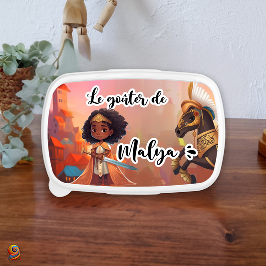 Boîte à gouter "Reine Mandingue" - Twende Art