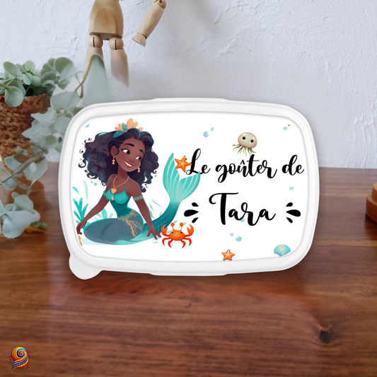 Boîte à gouter "Petite Sirène" - Twende Art