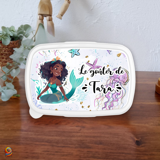 Boîte à gouter "Sirène" - Twende Art