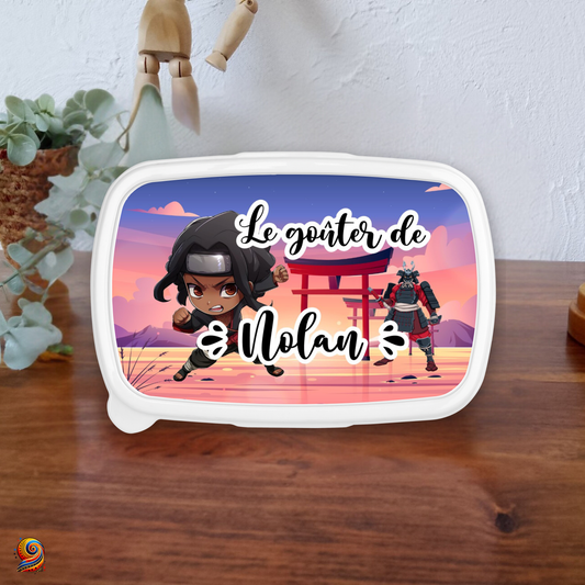 Boîte à gouter "Yasuke le Samouraï" - Twende Art